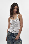 JWT5806 Sleeveless Tee in White (ATW-JADED LONDON-RCRV) - Rock Revival®
