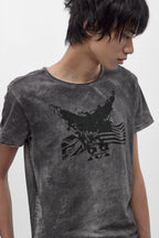 Rock Revival by Jaded London Faded Eagle T-shirt