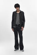 Jon Slim Flare Jeans in Black Coating - Rock Revival®