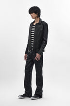 Jon Slim Flare Jeans in Black Coating - Rock Revival®