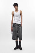 Rock Revival by Jaded London Silver Dust Shorts (M) - Rock Revival®