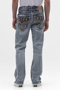 Judd Bootcut Jeans in Light Blue