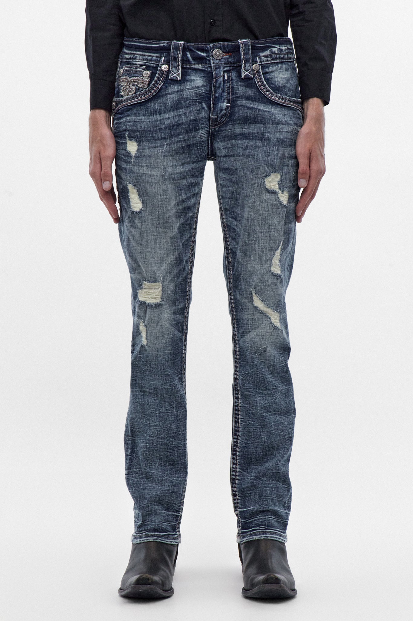 LANDON A203R ALT STRAIGHT JEAN (Costo- inv + imagen)