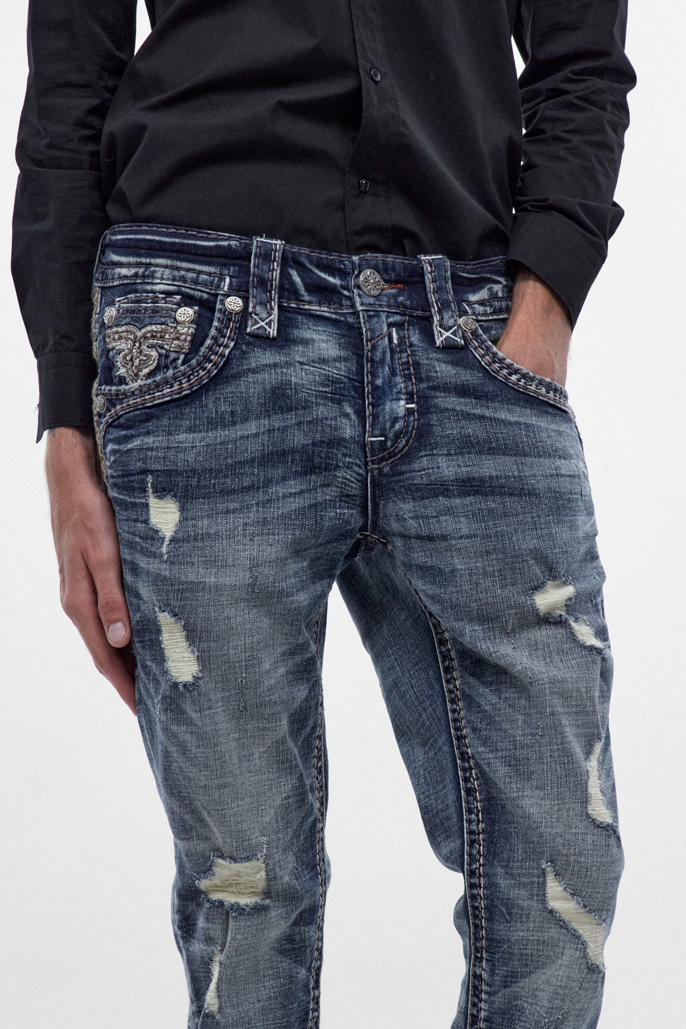 LANDON A203R ALT STRAIGHT JEAN (Costo- inv + imagen)
