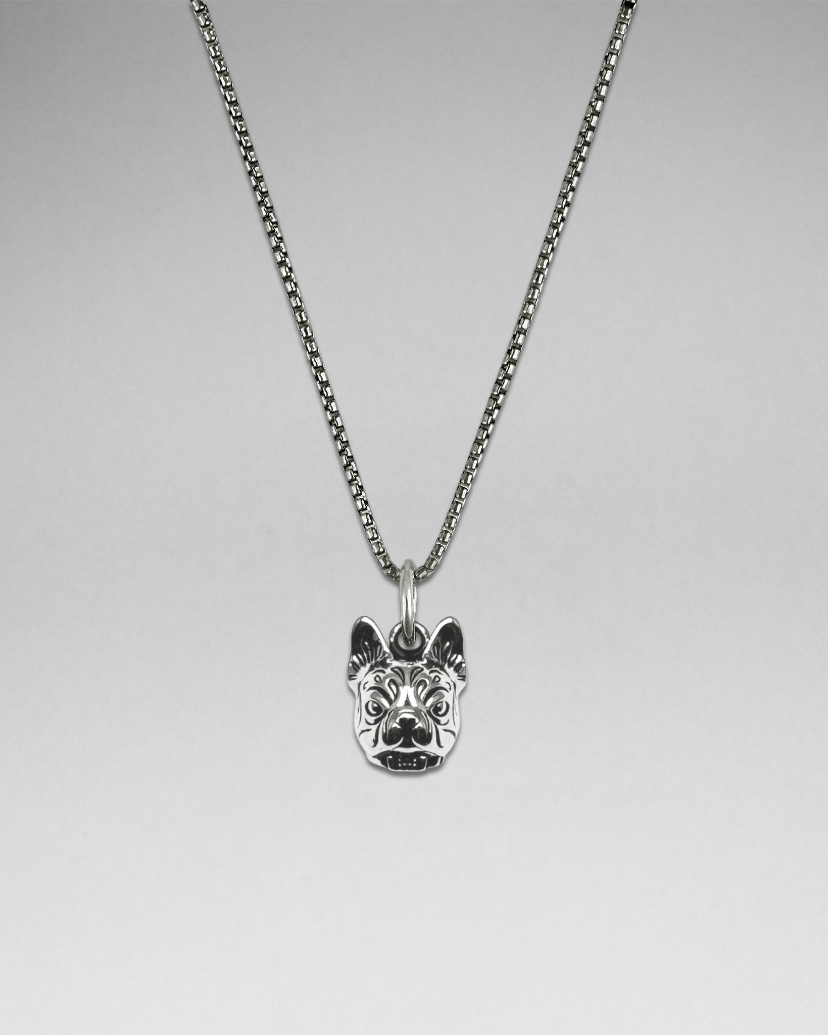 Frenchie Pendant Necklace