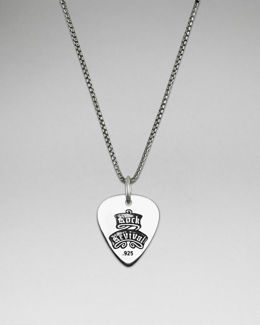 Rock Guitar Pendant Necklace
