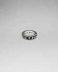 Rock & Fleur De Lis Band Ring