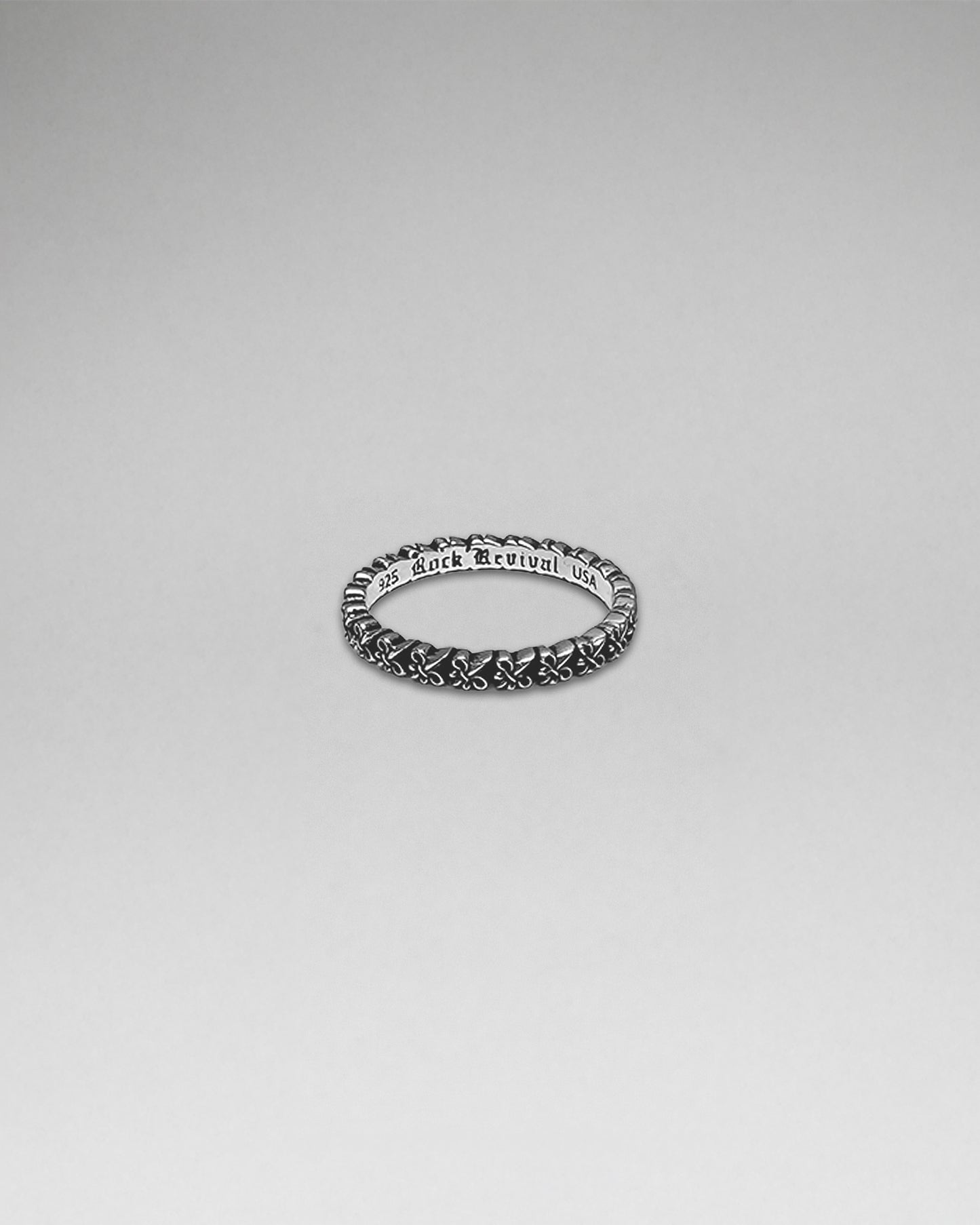 Fleur De Lis Spacer Ring (2/28/26+DESC+IMG+UPCS) - Rock Revival®