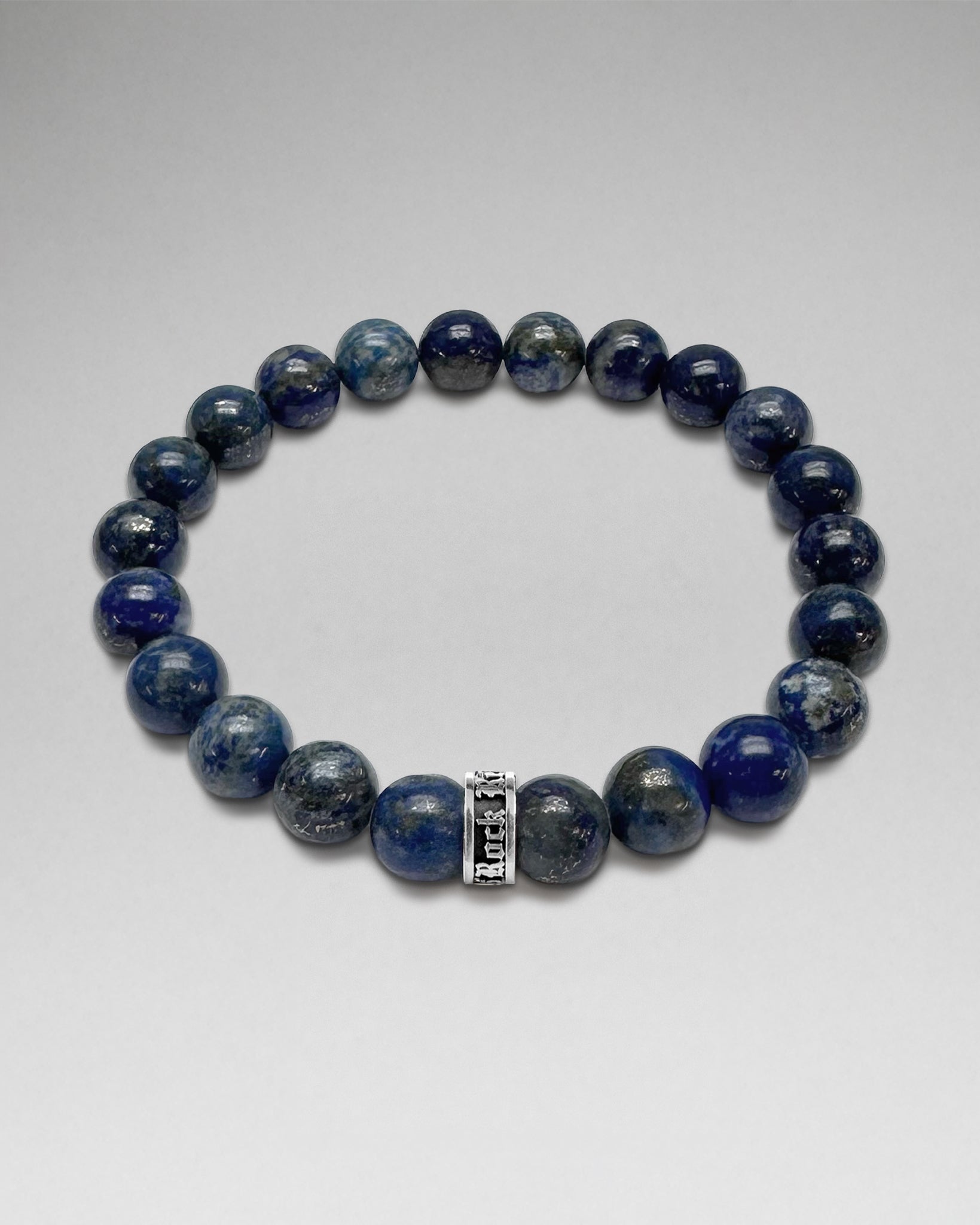 Twilight Blue Lapis 8mm Beaded Bracelet - Rock Revival®