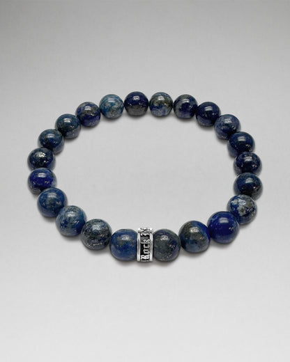 Twilight Blue Lapis 8mm Beaded Bracelet - Rock Revival®