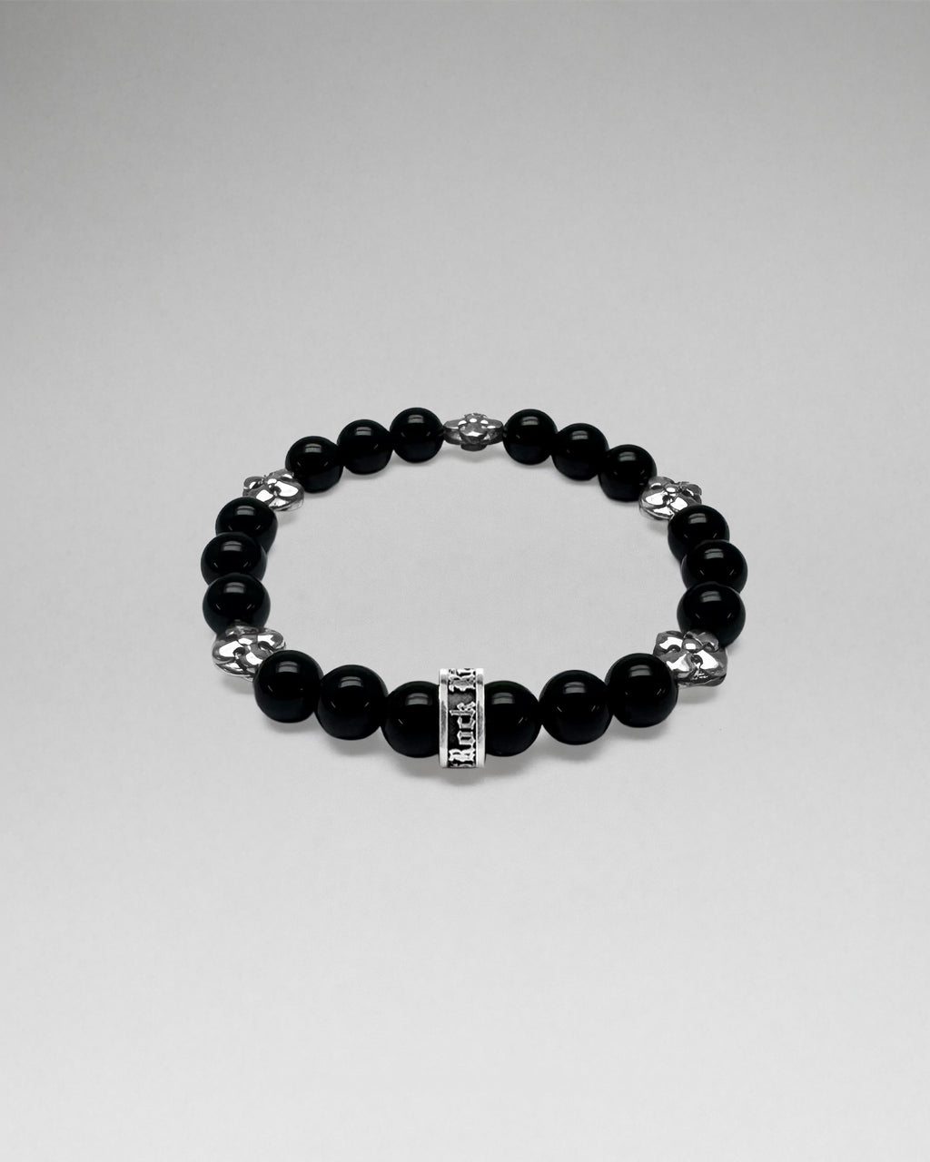 Polished Onyx Beaded Bracelet (8mm) (2/28/26-DESC+IMGS+UPCS) - Rock Revival®