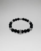 Polished Onyx Beaded Bracelet (8mm) (2/28/26-DESC+IMGS+UPCS) - Rock Revival®