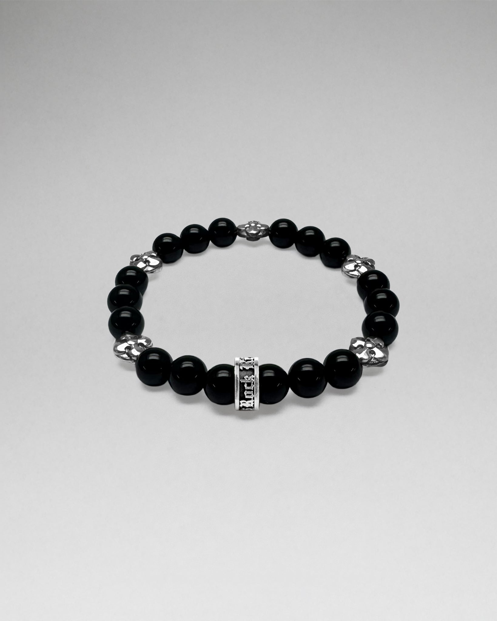 Polished Onyx Beaded Bracelet (8mm) (2/28/26-DESC+IMGS+UPCS) - Rock Revival®