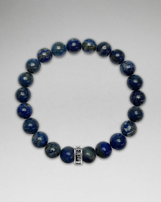 Twilight Blue Lapis 8mm Beaded Bracelet - Rock Revival®