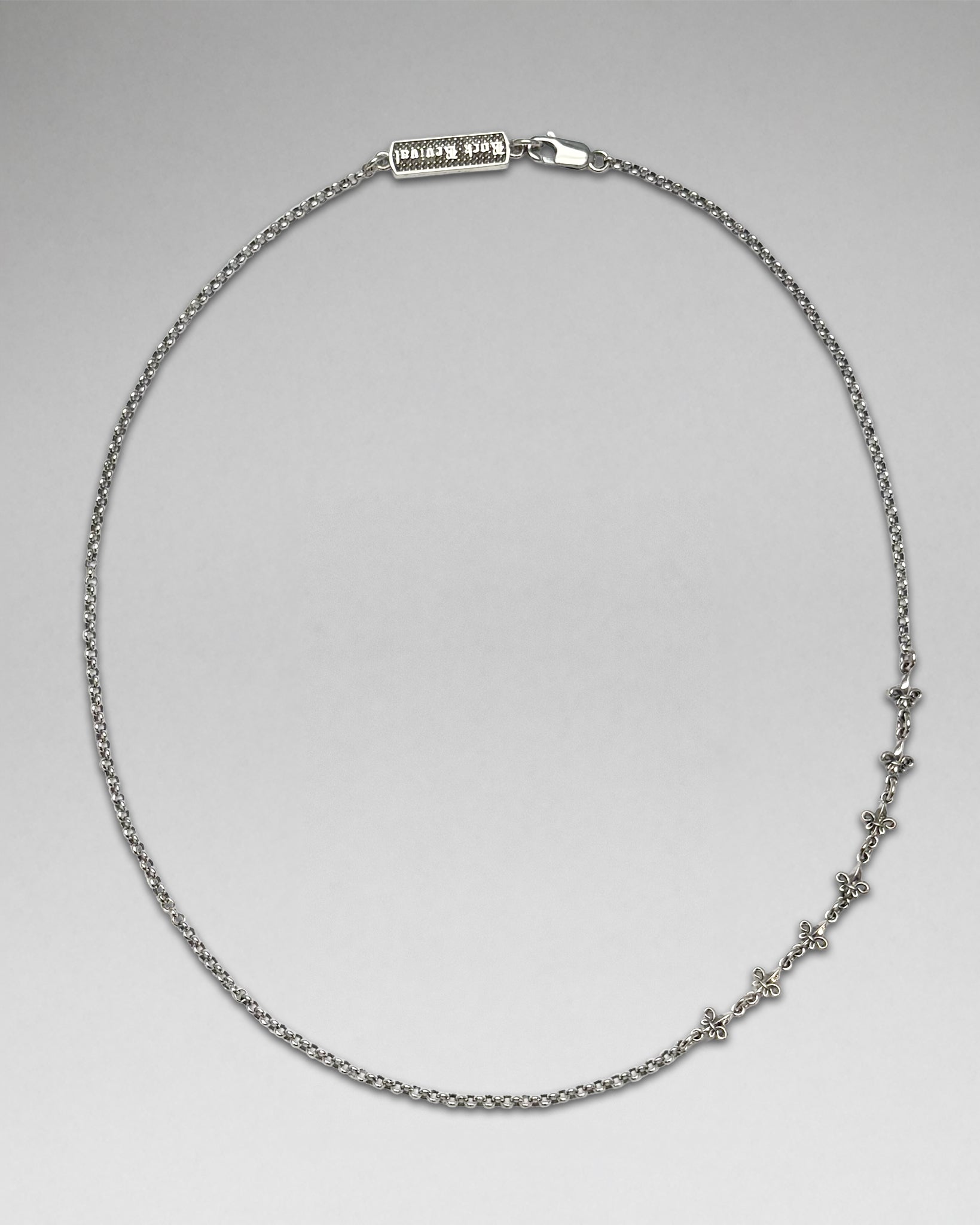 Fleur De Lis Cross Necklace (2/28/26-DES+IMGS+UPCS) - Rock Revival®