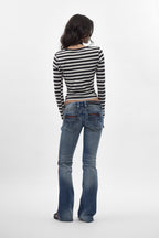 Kamil (RB247) Super Low-Rise Bootcut in Medium Wash (4/30/26-DESC) - Rock Revival®