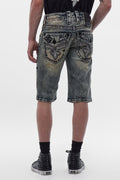 Kareen Denim Shorts in Vintage Blue