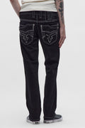 Jeans rectos Kylo en negro
