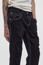 Kylo Straight Jeans in Black
