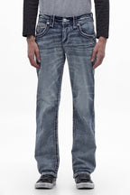 Larkyn Bootcut Jeans in Medium Blue
