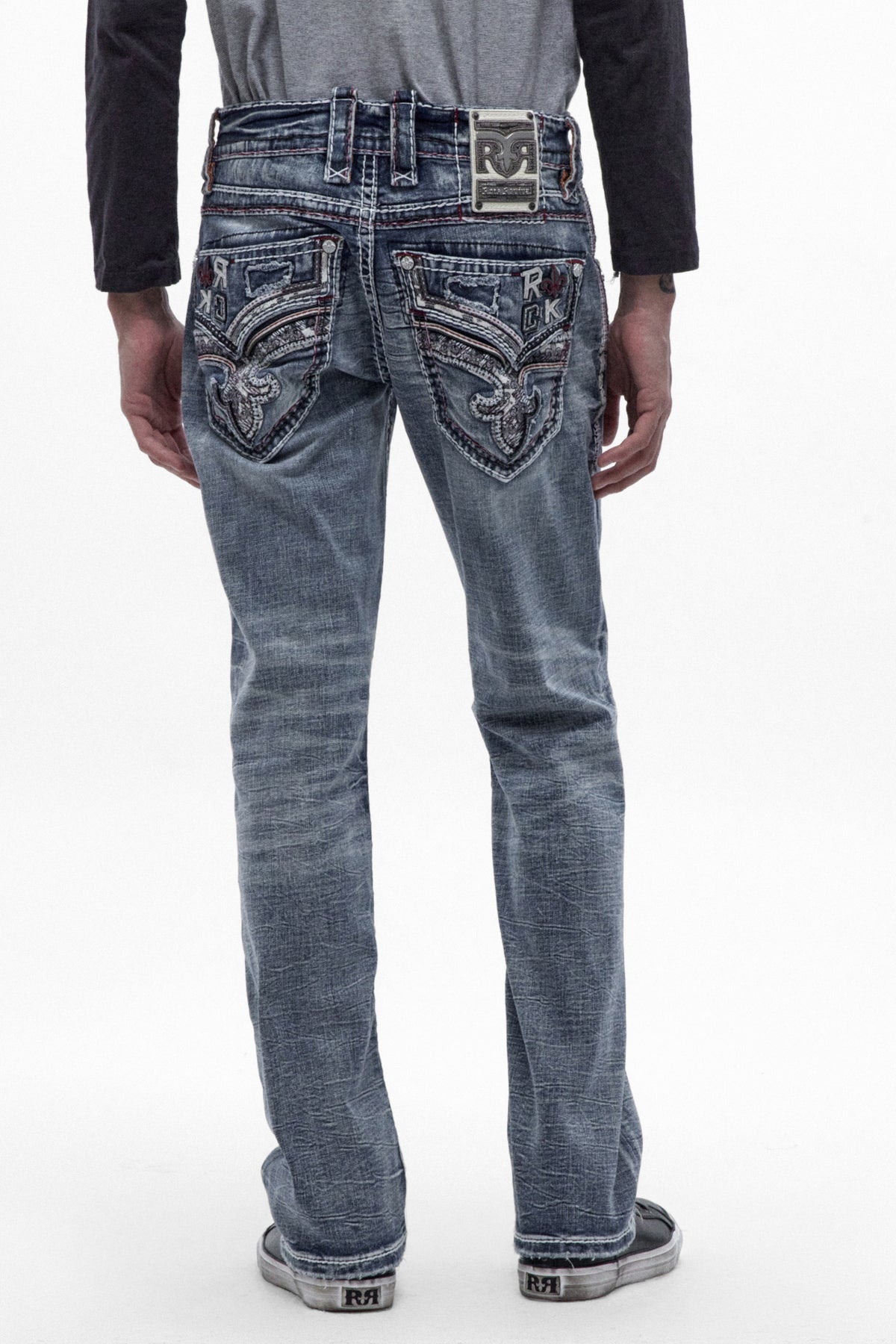 Larkyn Bootcut Jeans in Medium Blue