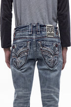 Larkyn Bootcut Jeans in Medium Blue
