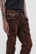 Lorenzo Alternative Straight Jeans (30/7/26+DESC+IMG+INV)(MARRÓN TEÑIDO)