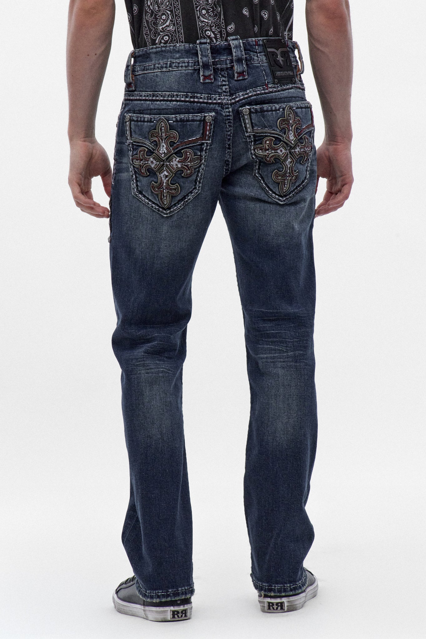 Mason Straight Jeans in Dark Blue