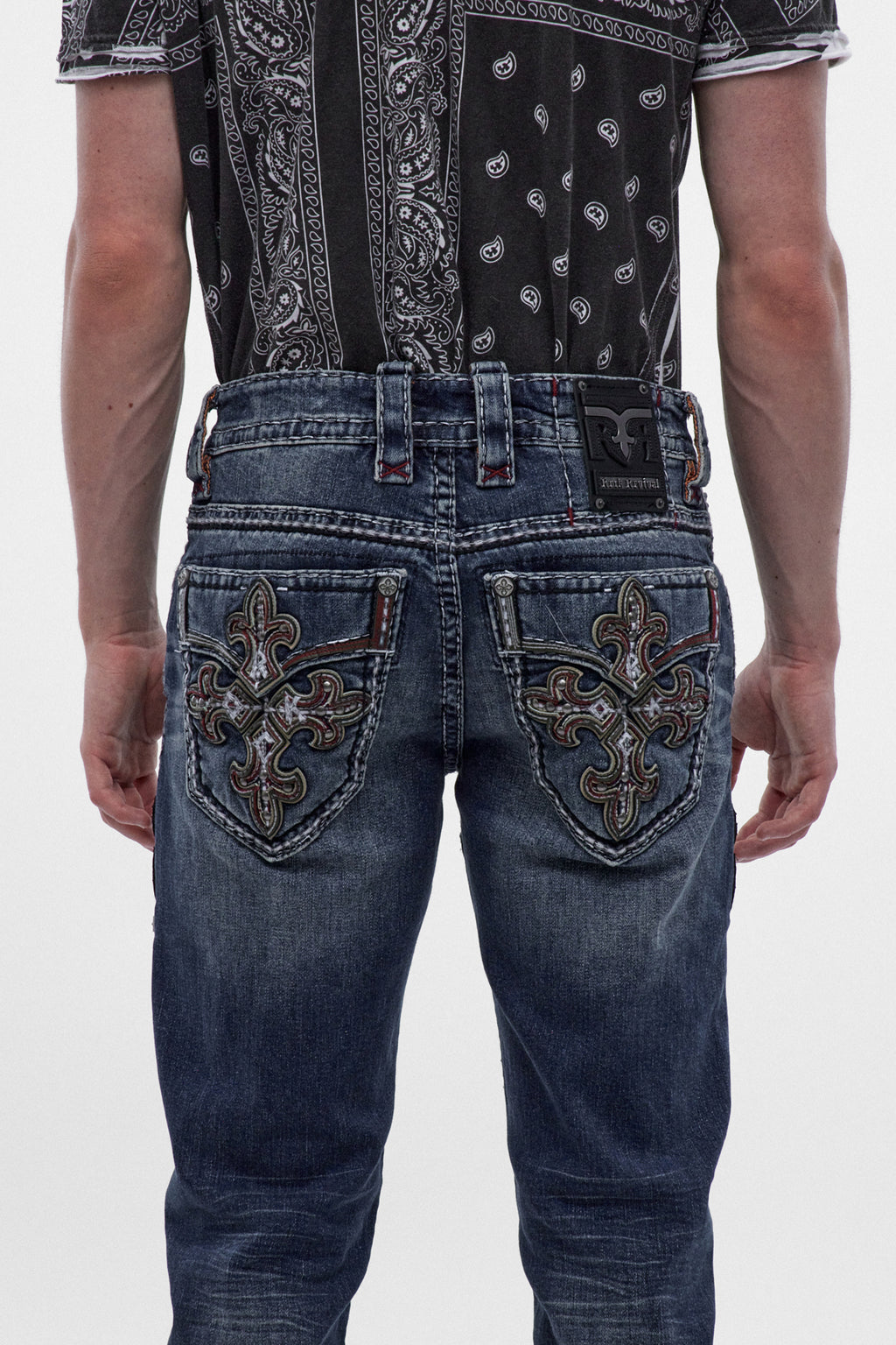 Mason Straight Jeans in Dark Blue