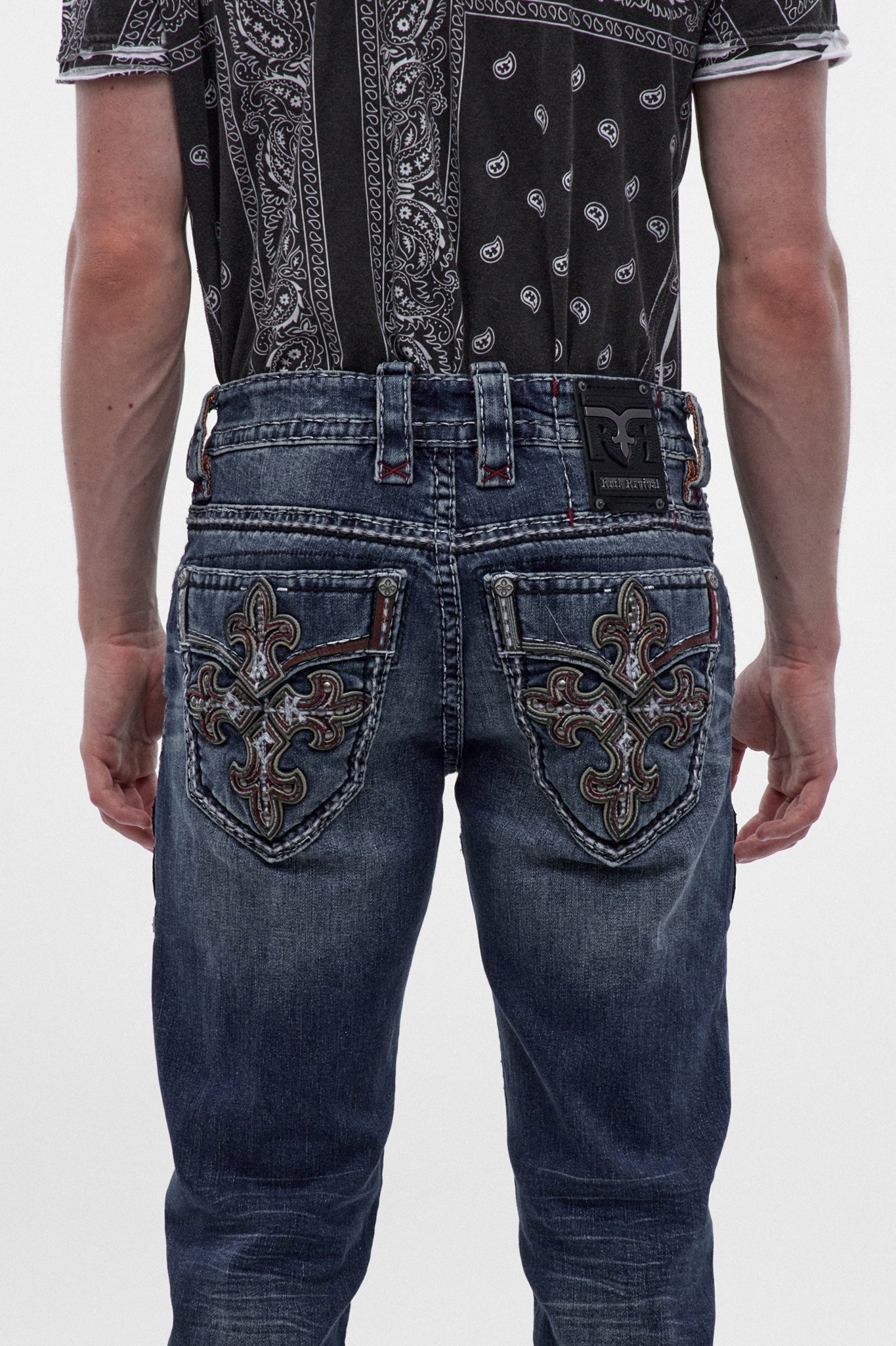 Mason Straight Jeans in Dark Blue