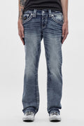 Matteo Bootcut Jeans in Blue