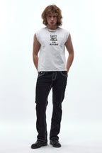 Matteo Bootcut Jeans in Black Overdye