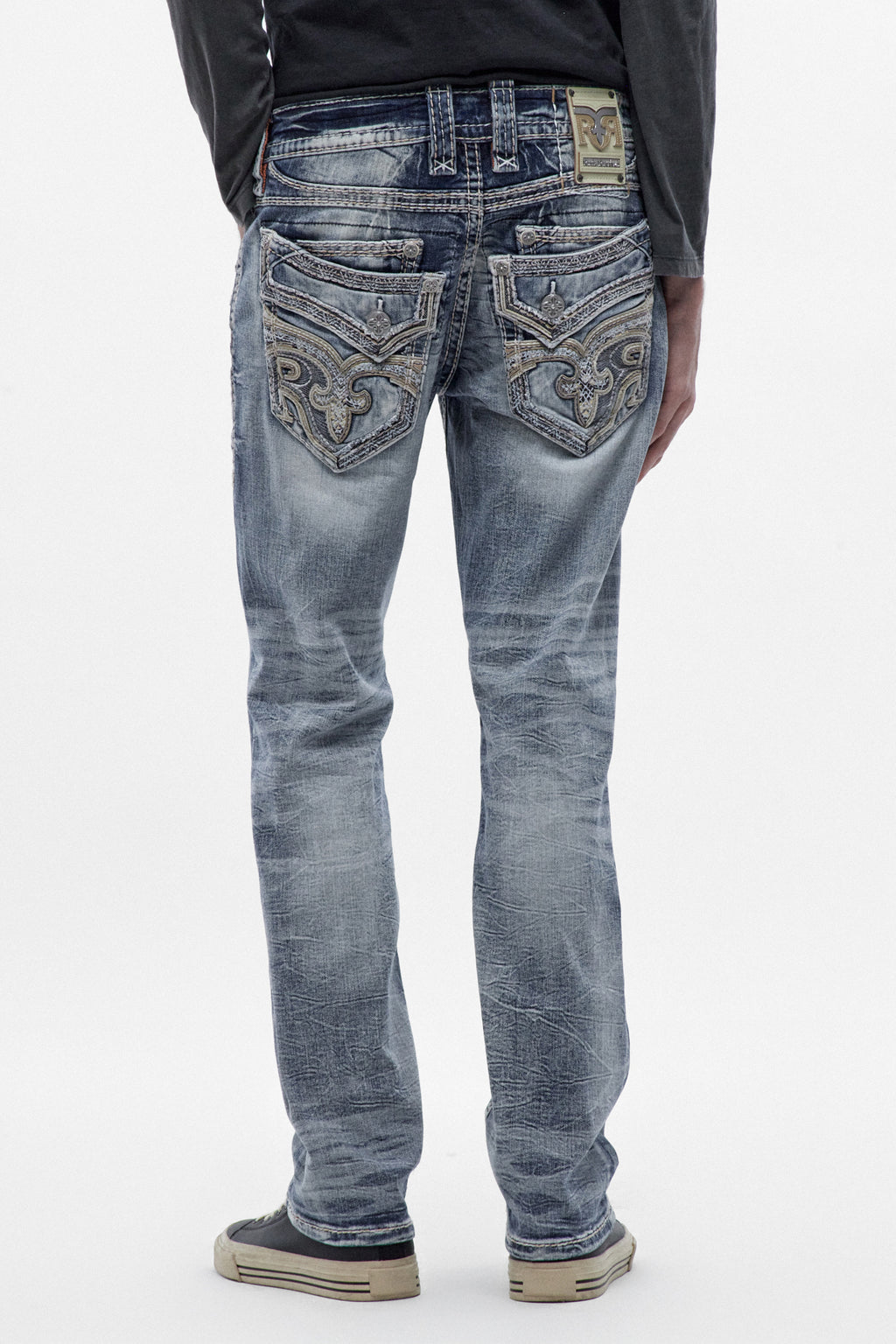 Meyrick Straight Jeans in Light Wash