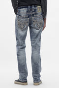 Meyrick Straight Jeans in Light Wash