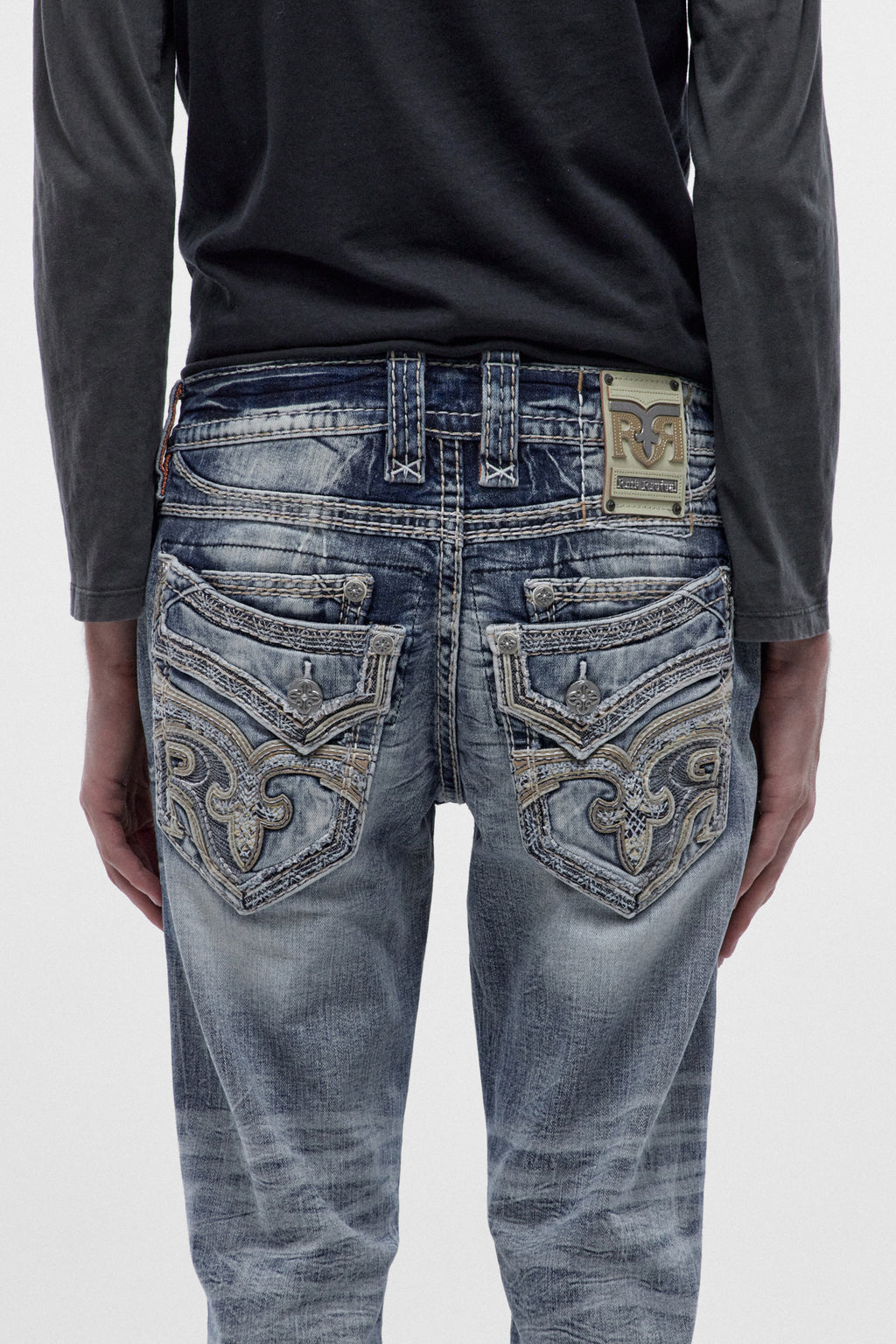 Meyrick Straight Jeans in Light Wash