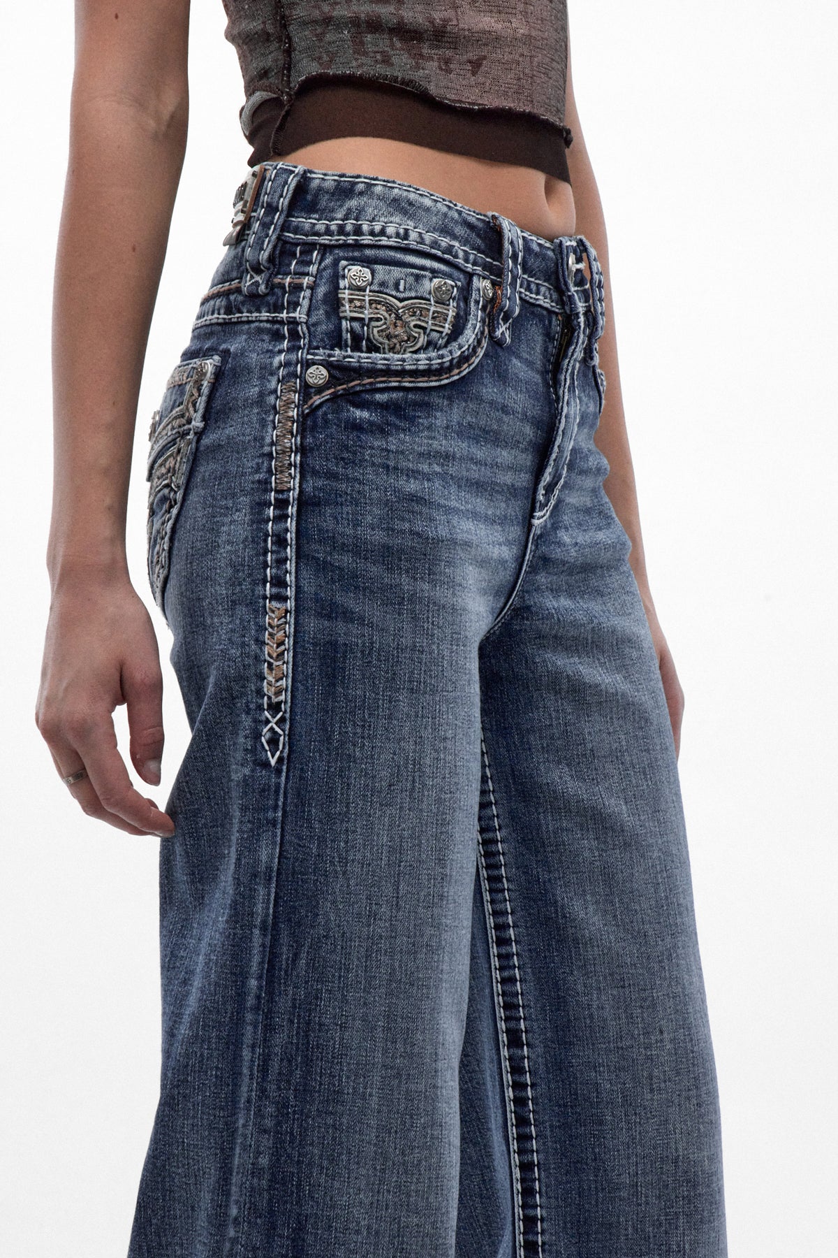 Millie High Rise Wide Leg Jeans