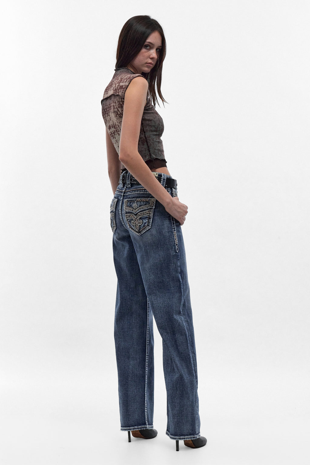 Millie High Rise Wide Leg Jeans