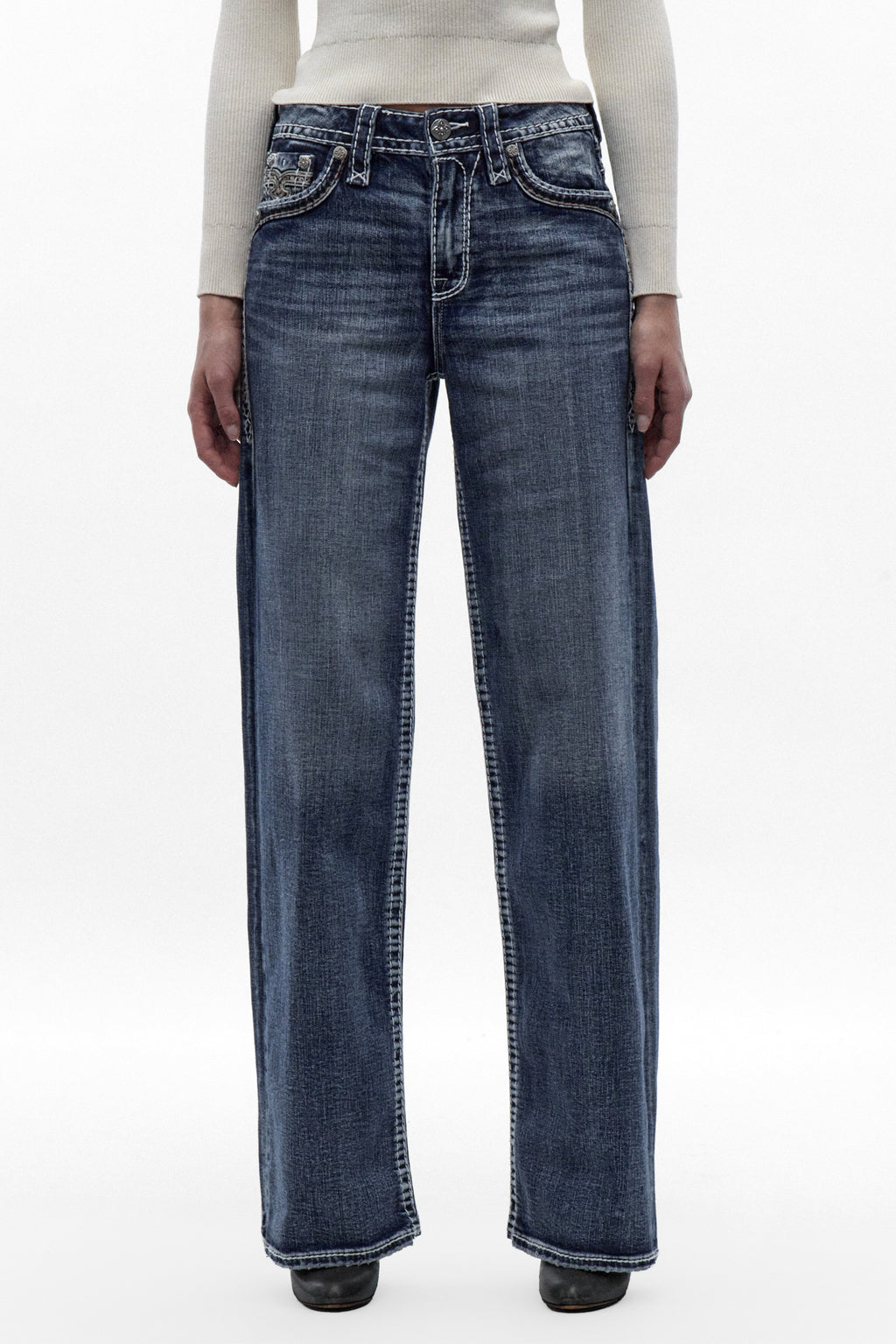 Millie High Rise Wide Leg Jeans