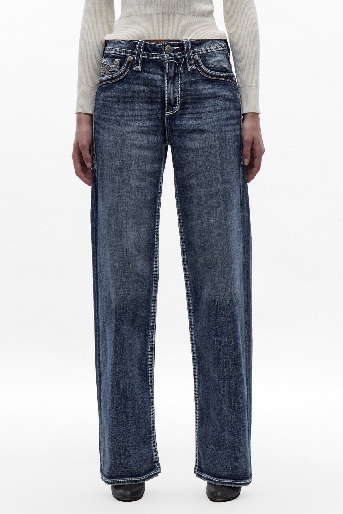 Millie High Rise Wide Leg Jeans
