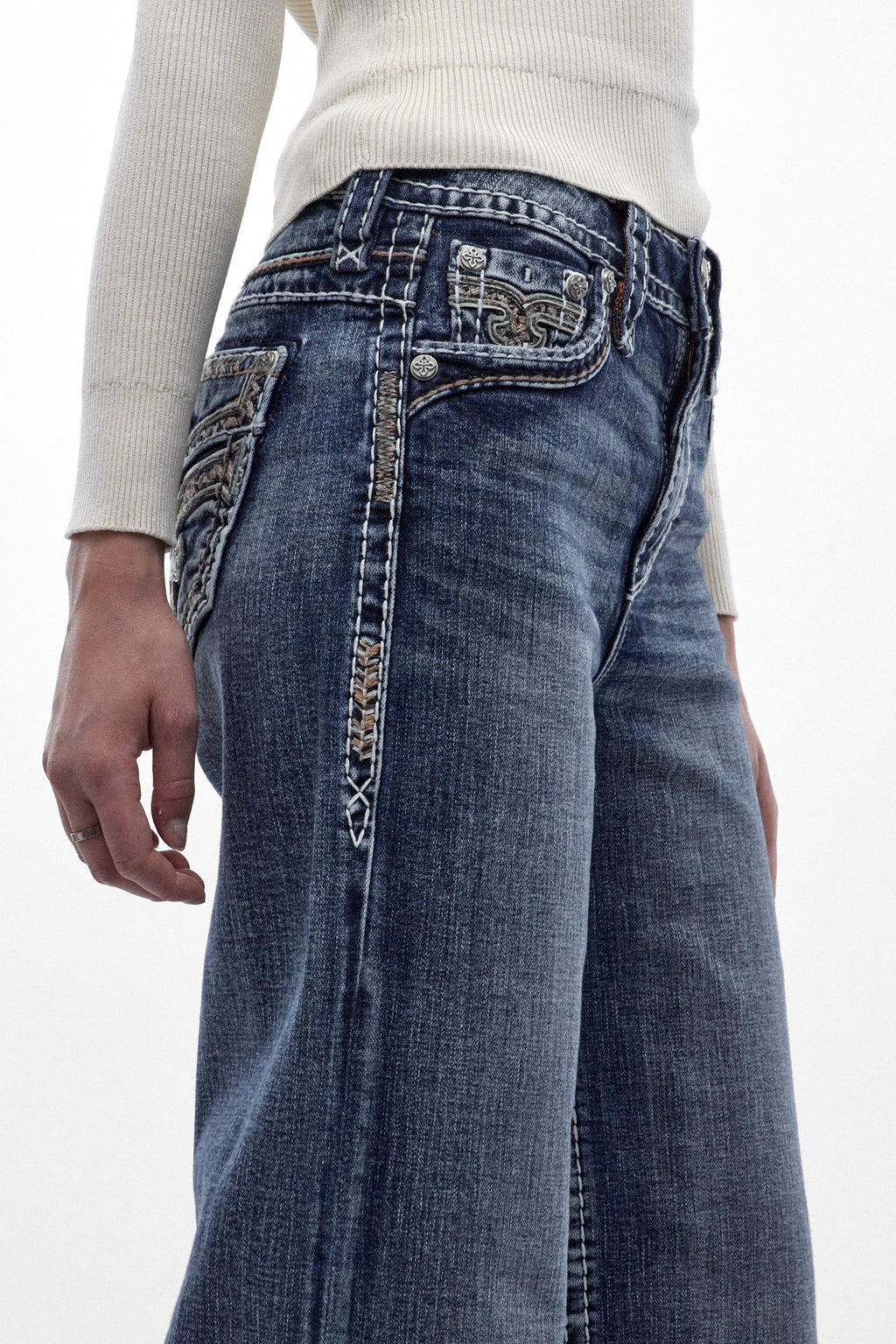 Millie High Rise Wide Leg Jeans
