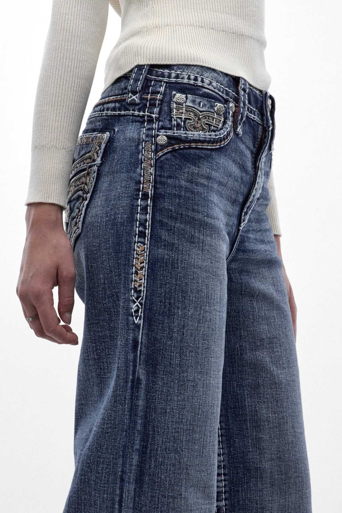 Millie High Rise Wide Leg Jeans