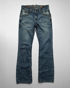 Racer X Rock Revival® Dark Bootcut Denim