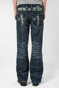 Racer X Rock Revival® Dark Bootcut Denim
