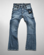 Racer X Rock Revival®  Light Bootcut Denim