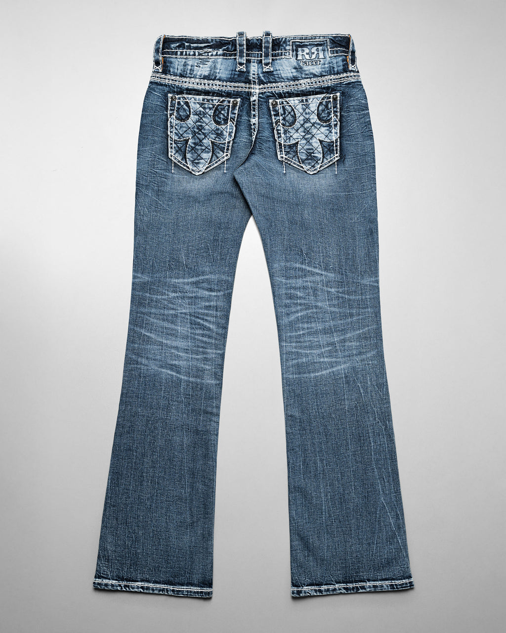 Racer X Rock Revival®  Light Bootcut Denim
