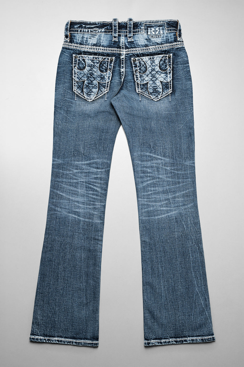 Racer X Rock Revival®  Light Bootcut Denim