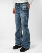 Racer X Rock Revival®  Light Bootcut Denim