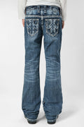 Racer X Rock Revival®  Light Bootcut Denim