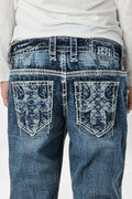 Racer X Rock Revival®  Light Bootcut Denim
