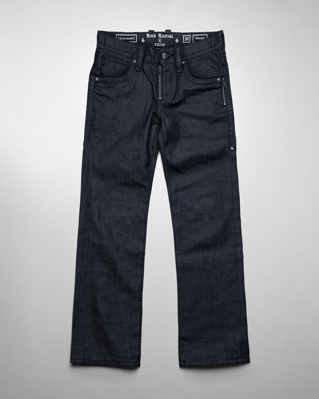 Racer x Rock Revival Raw Slim Denim